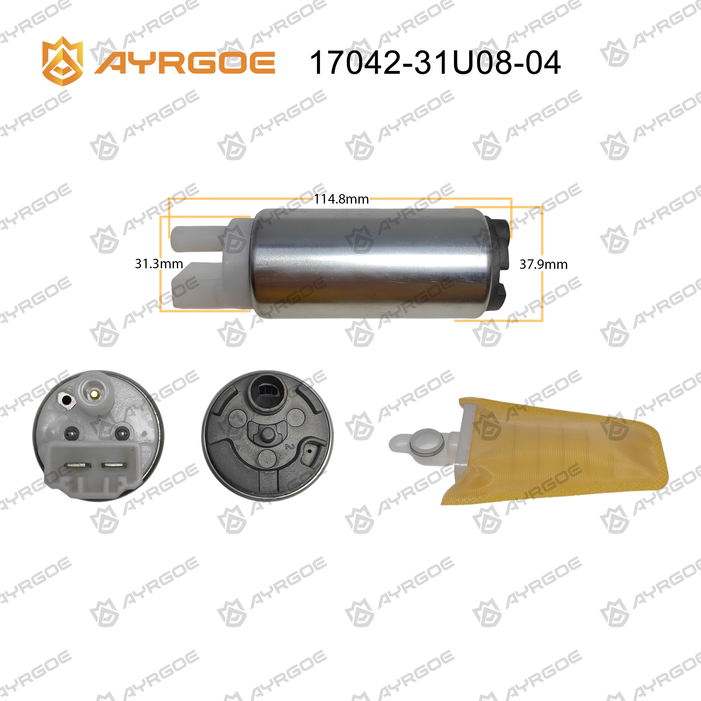 AYRGOE 17042-31U08-04 Fuel Pump A32,A33/E33/626GE (MPU-201)