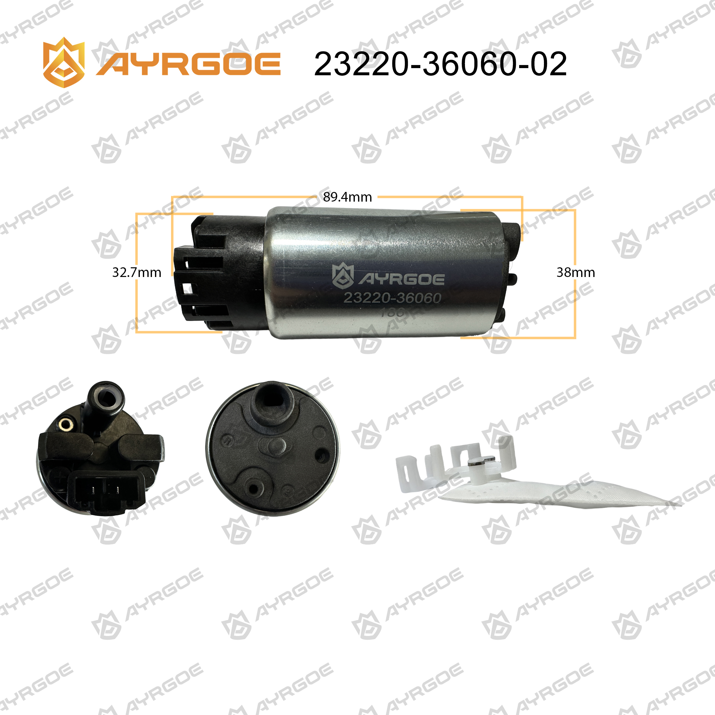 AYRGOE 23220-36060-02 Fuel Pump TOYOTA CAMRY ASV50 2011-2018