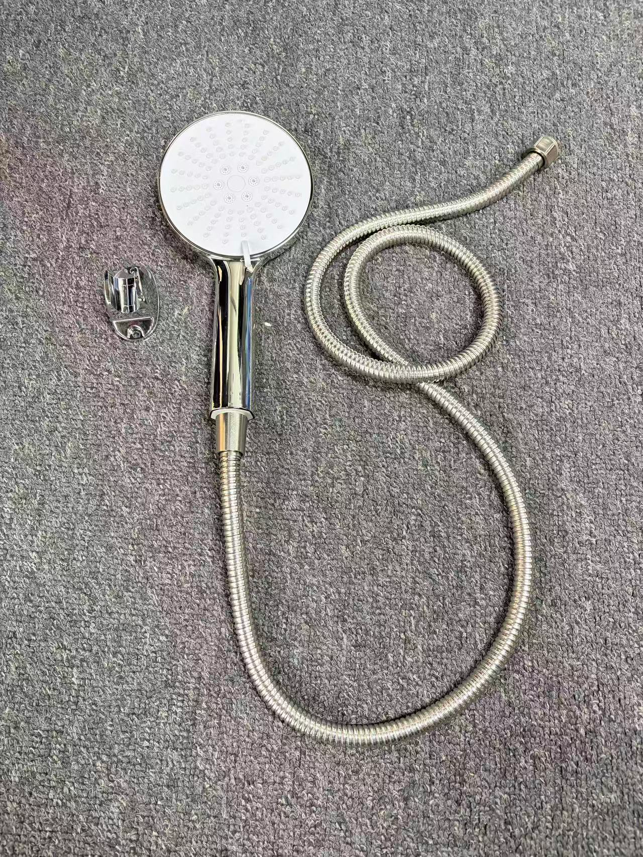 HAND SHOWER 3-PIECE SET(STEEL & ALLOY)