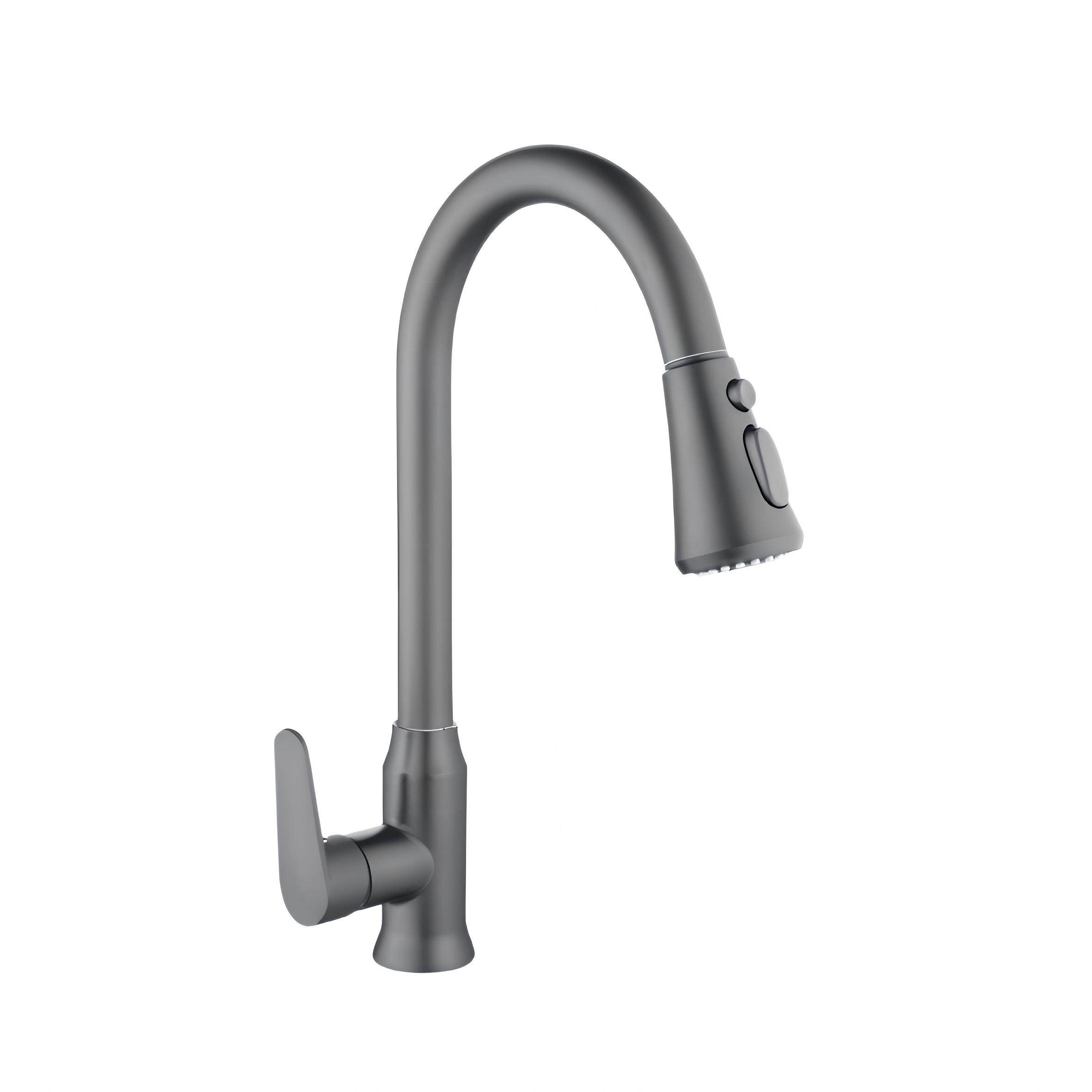 PULL-DOWN KITCHEN FAUCET(ZINC ALLOY)